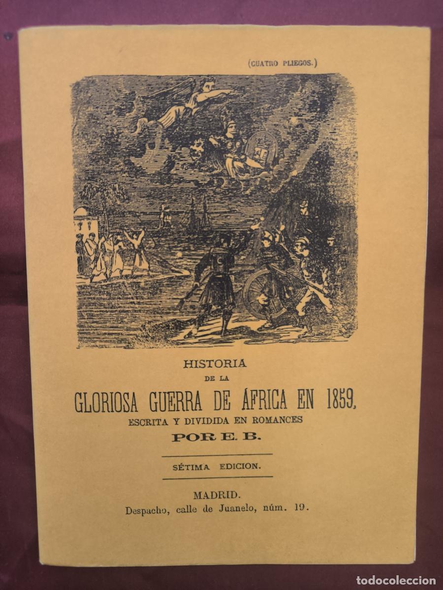 Livros em segunda m&atilde;o: Historia de la gloriosa guerra de &Aacute;frica en 1859 -
