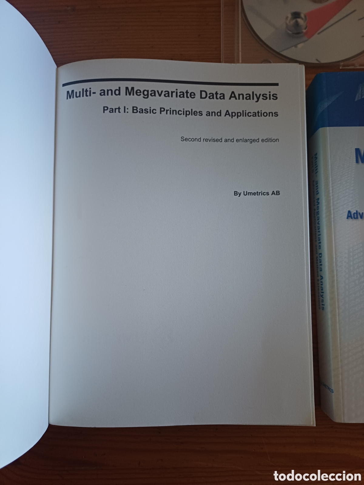 Libros: Multi- and Megavariate Data Ananylisis Umetrics Academy - Foto 2