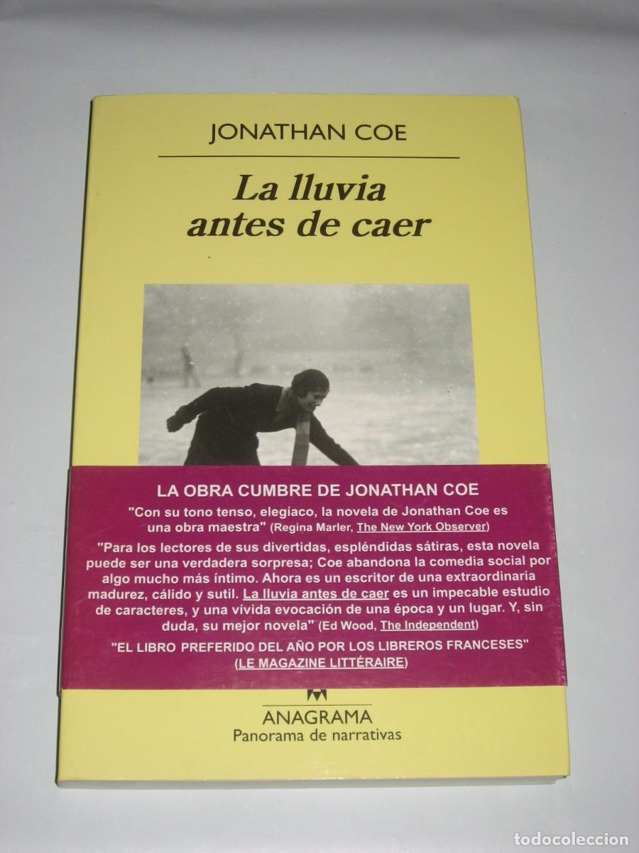 Libros: LA LLUVIA ANTES DE CAER - Jonathan Coe - Foto 1