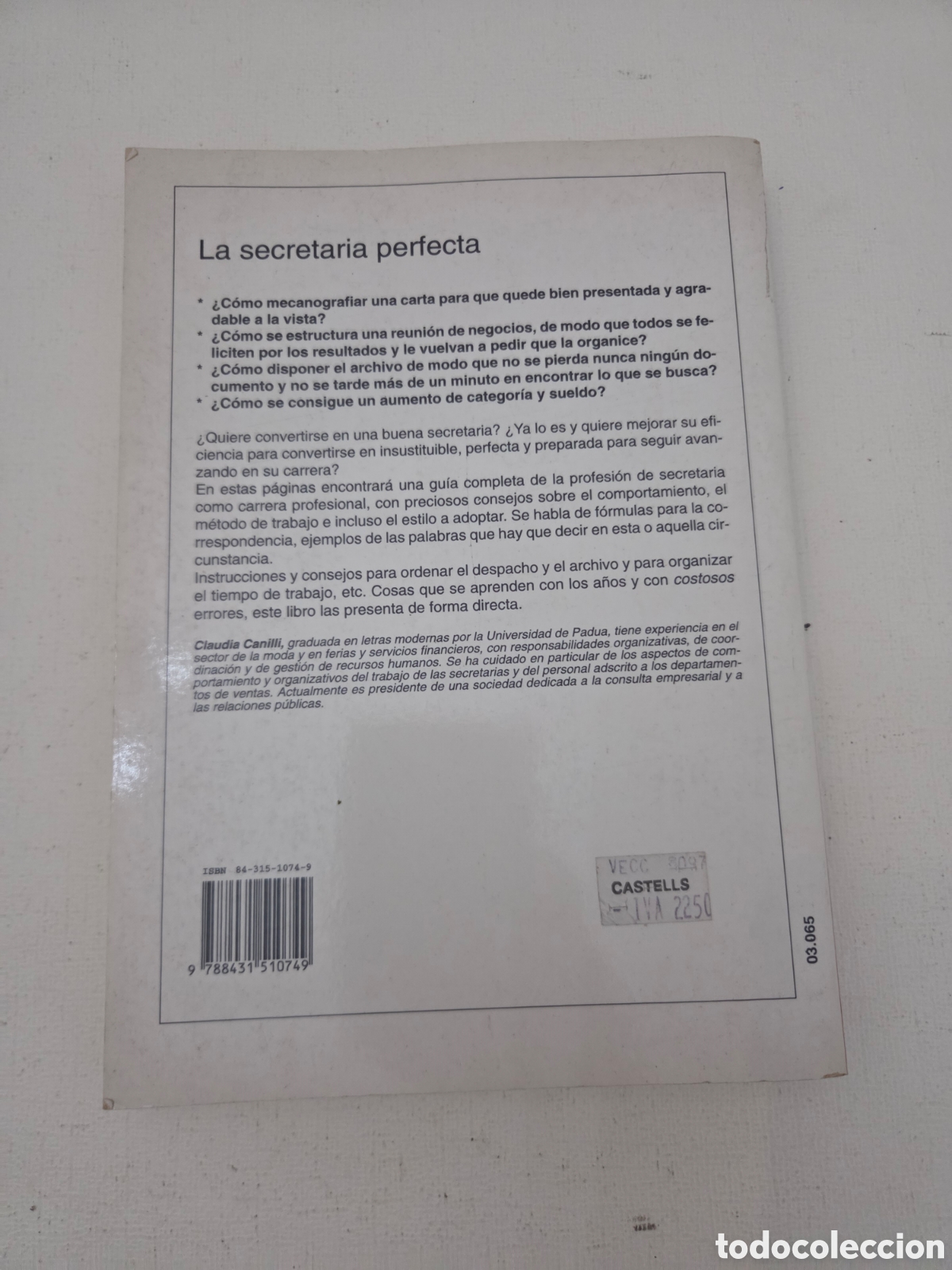 Libros: La Secretaria Perfecta - Claudia Canilli - Foto 2