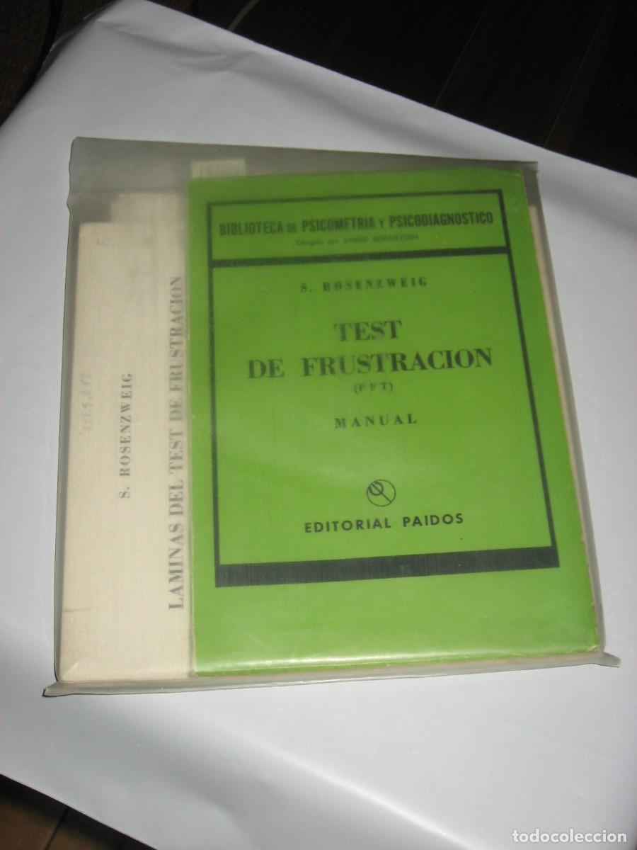 Libri di seconda mano: TEST DE FRUSTRACI&Oacute;N (PFT). MANUAL Y L&Aacute;MINAS DEL TEST DE FRUSTRACI&Oacute;N (Picture Frustration Test). Gale