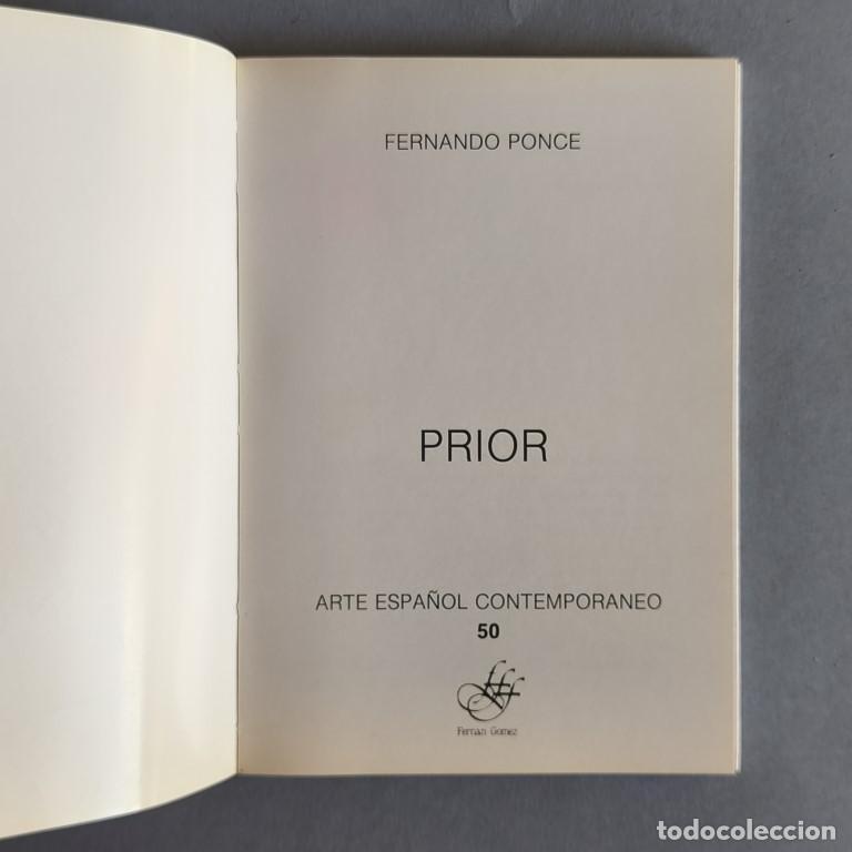Libros: [Manuel] Prior. (Ejemplar dedicado). - Ponce, Fernando. - Foto 3