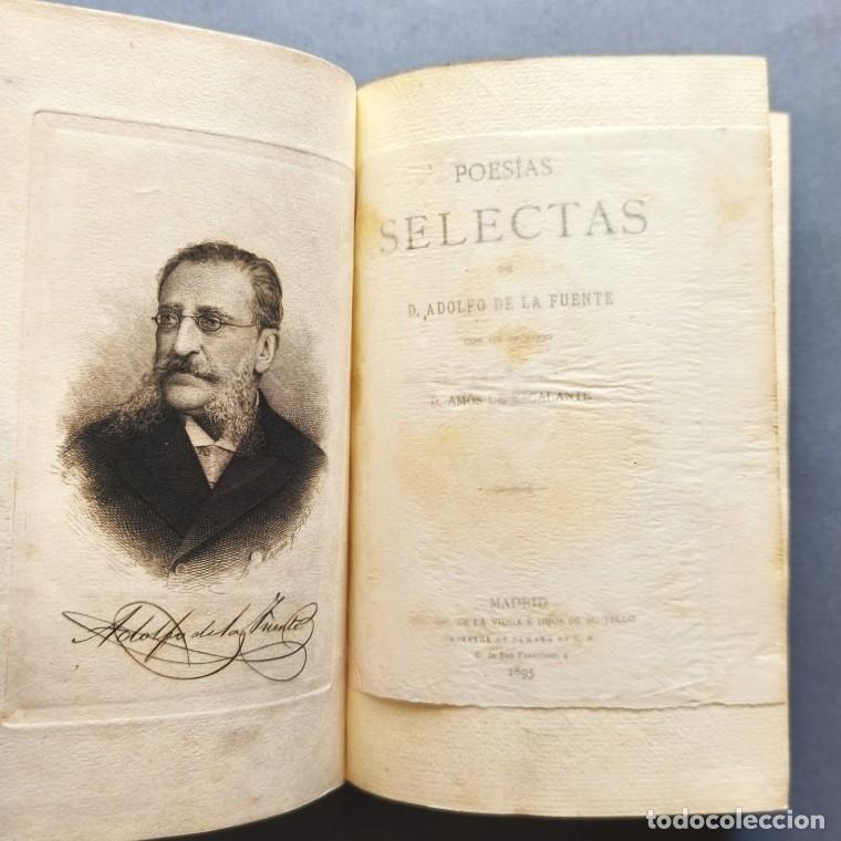 Libros: Peos&iacute;as Selectas de... con un pr&oacute;logo de D. Am&oacute;s de Escalante. - Fuente, Adolfo de la.
