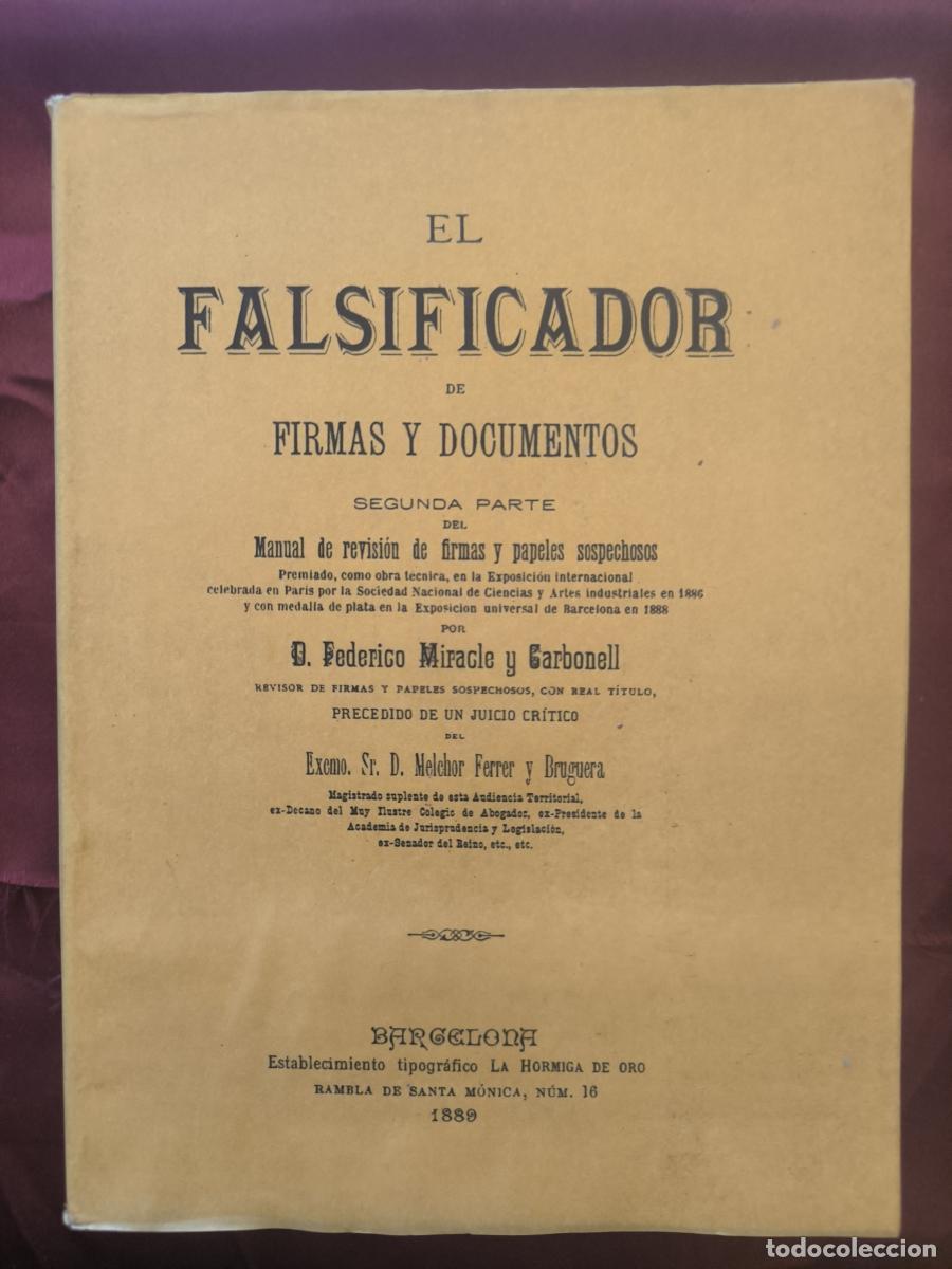 Livros em segunda m&atilde;o: Manual de revisi&oacute;n de firmas y papeles sospechosos: dedicado &aacute; la Academia de Jurisprudencia y Legis