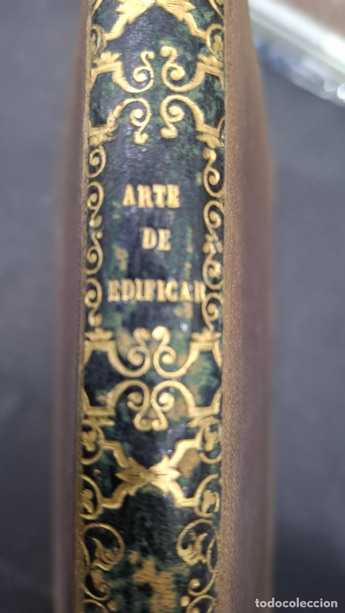 Libros: Observaciones sobre la Pr&aacute;ctica del Arte de Edificar. FORNES Y GURREA, Manuel.-1837 a&ntilde;o 1 edicion - Foto 3