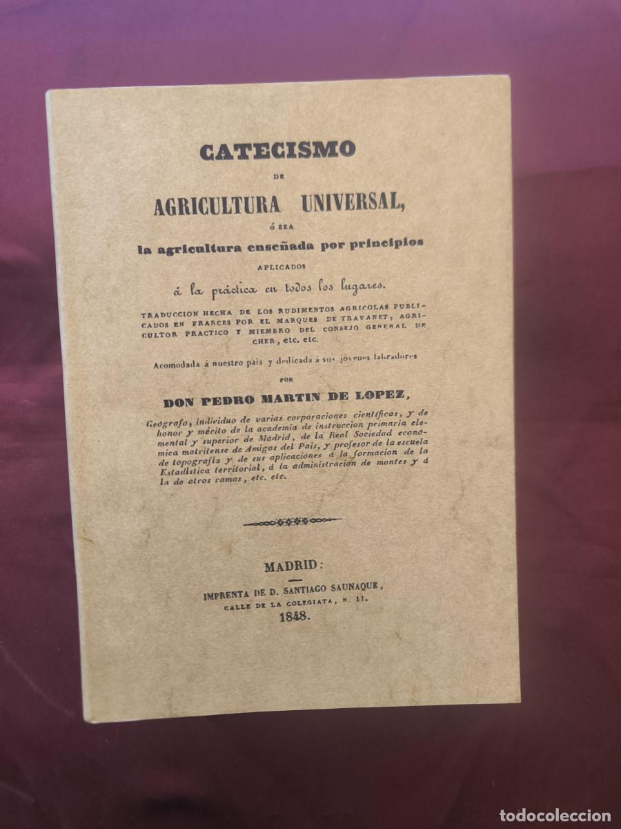 Libros: Catecismo de agricultura universal, &oacute; sea la agricultura ense&ntilde;ada - Catecismo de agricultura univers