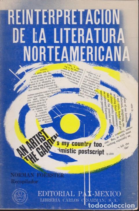 Livros em segunda m&atilde;o: REINTERPRETACION DE LA LITERATURA NORTEAMERICANA - NORMAN FOERSTER