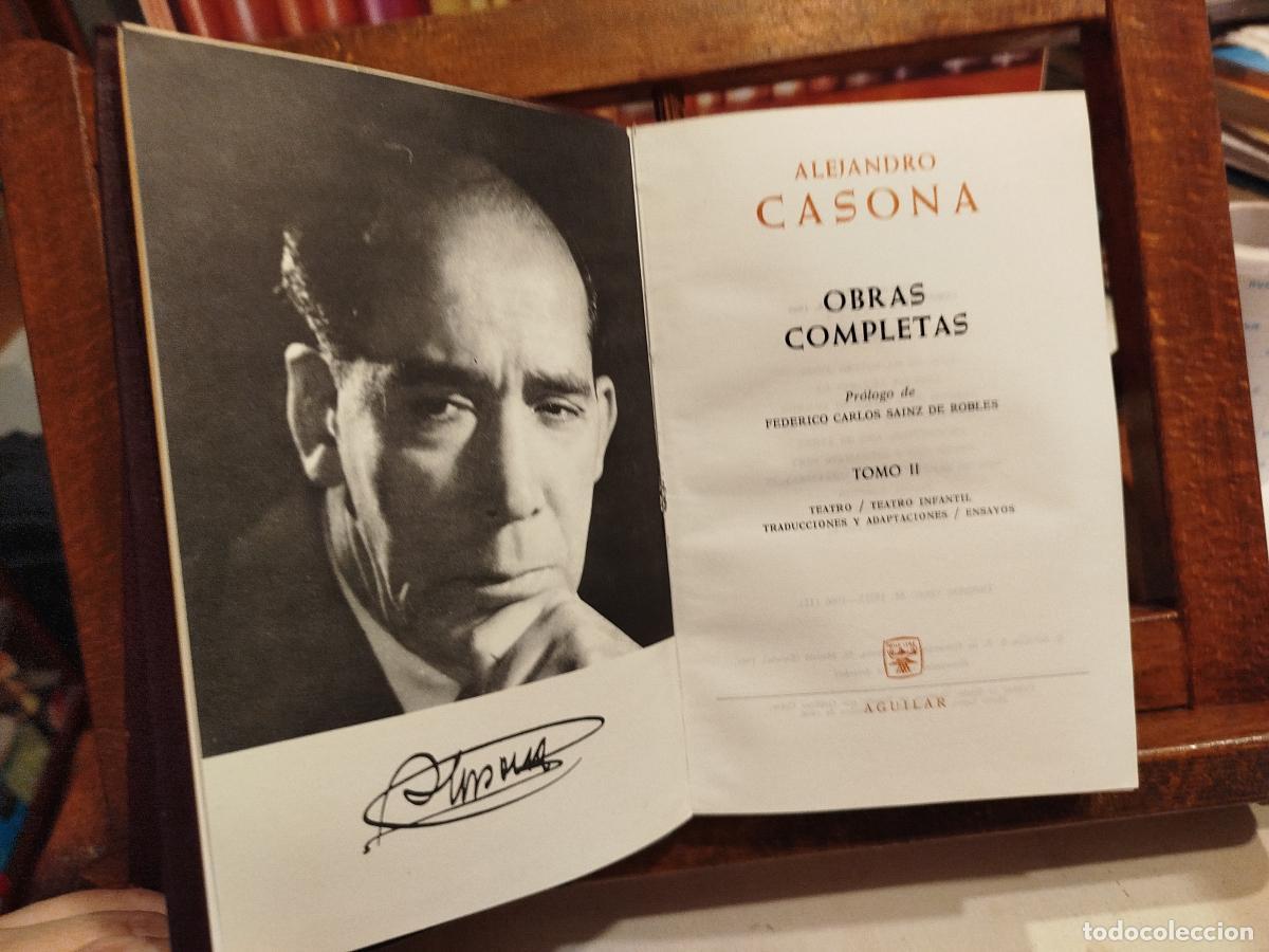 Libros: Obras completas (2 Vol.) - Casona, Alejandro (1903-1965) - Foto 8