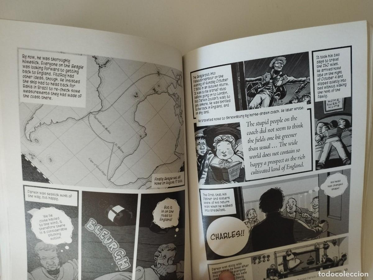 Libros: Darwin A graphic biography, Simon Gurr, Eugene Byrne - Foto 4