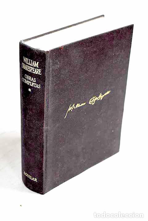 books: Obras completas, tomo I.- Shakespeare, William