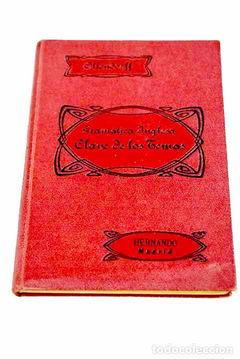 Livros em segunda m&atilde;o: Gram&aacute;tica inglesa y m&eacute;todo para aprenderla.- Benot, Eduardo