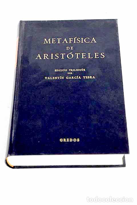 books: Metaf&iacute;sica de Arist&oacute;teles