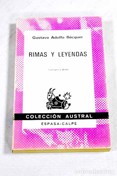 B&uuml;cher: Rimas ; Leyendas: B&eacute;cquer, Gustavo Adolfo.- B&eacute;cquer, Gustavo Adolfo