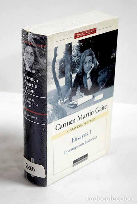 Livros em segunda m&atilde;o: Obras completas, tomo IV.- Mart&iacute;n Gaite, Carmen
