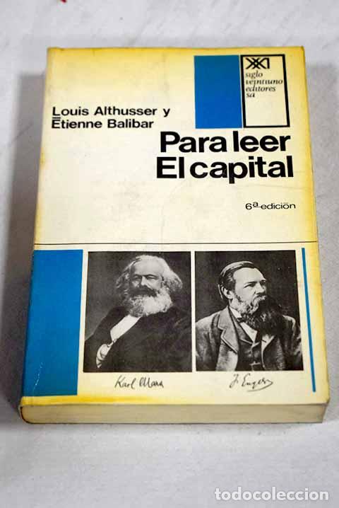 Libros: Para leer El Capital.- Althusser, Louis - Foto 1