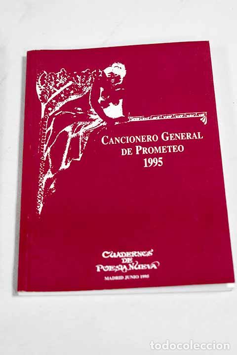 Libros: Cancionero General de Prometeo