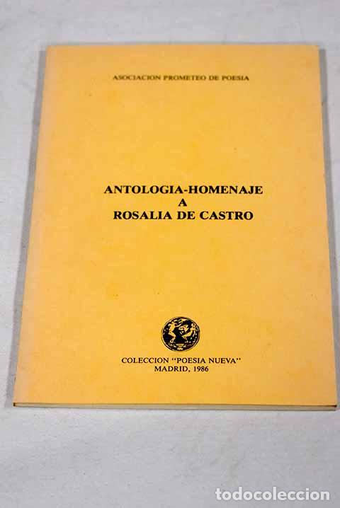 Libros: Antolog&iacute;a-homenaje a Rosal&iacute;a de Castro - Foto 1