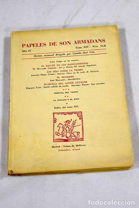 Libros: Papeles de Son Armadans: revista. N&ordm; XLII