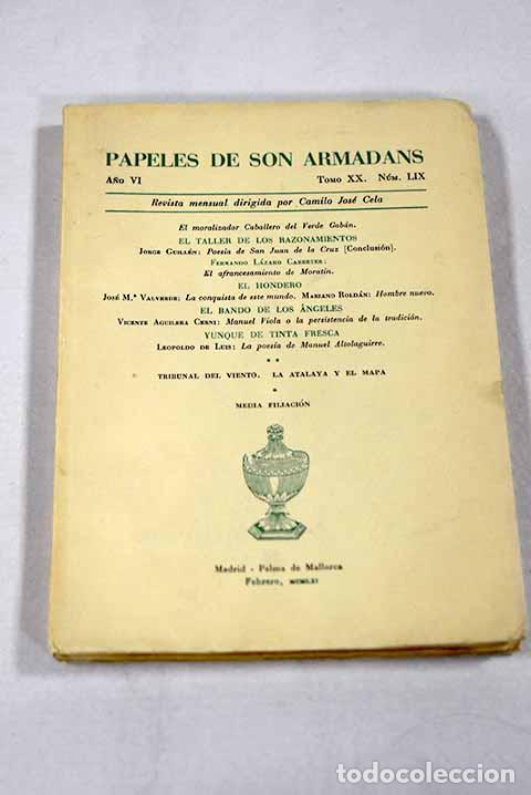Libros: Papeles de Son Armadans: revista. N&ordm; LIX - Foto 1