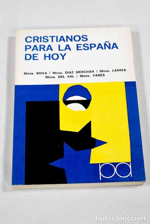Libros: Cristianos para la Espa&ntilde;a de hoy