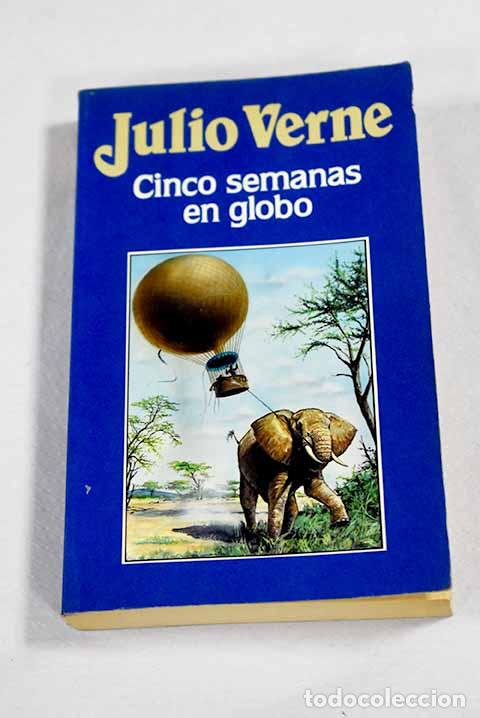 Libros: Cinco semanas en globo.- Verne, Julio - Foto 1