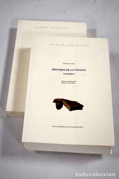 books: Historia de la ciencia.- Vera, Francisco