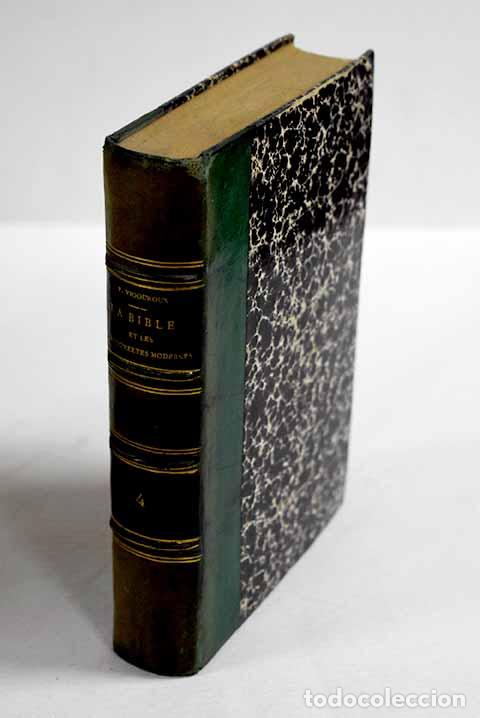 Livros em segunda m&atilde;o: La Bible et les decouvertes modernes, tome IV.- Vigouroux, F.