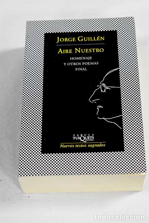 Libros: Aire nuestro, tomo II.- Guill&eacute;n, Jorge