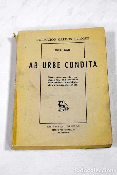 Libros: Ab urbe condita: Livio, Tito.- Livio, Tito