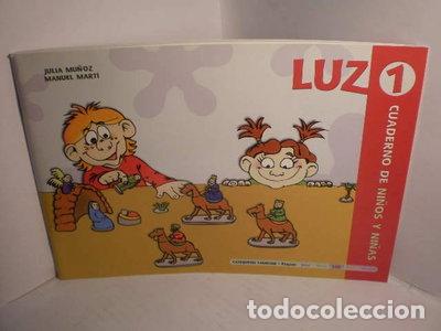 Livros em segunda m&atilde;o: Luz 1. Cuaderno de ni&ntilde;os y ni&ntilde;as- 9788483166239