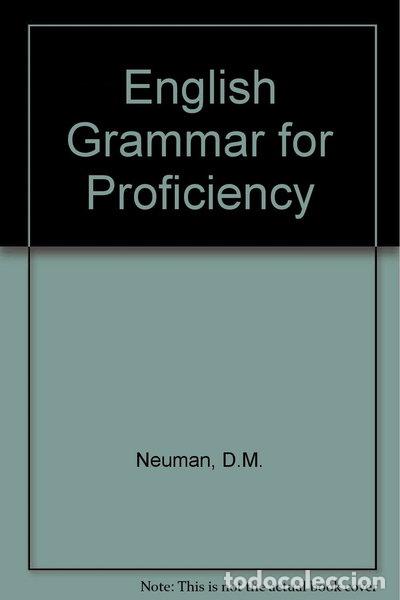 books: English Grammar For Proficiency- 9780175551354