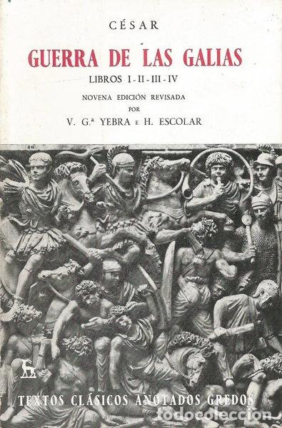 Libros: Guerra de las Galias- 9788424933883