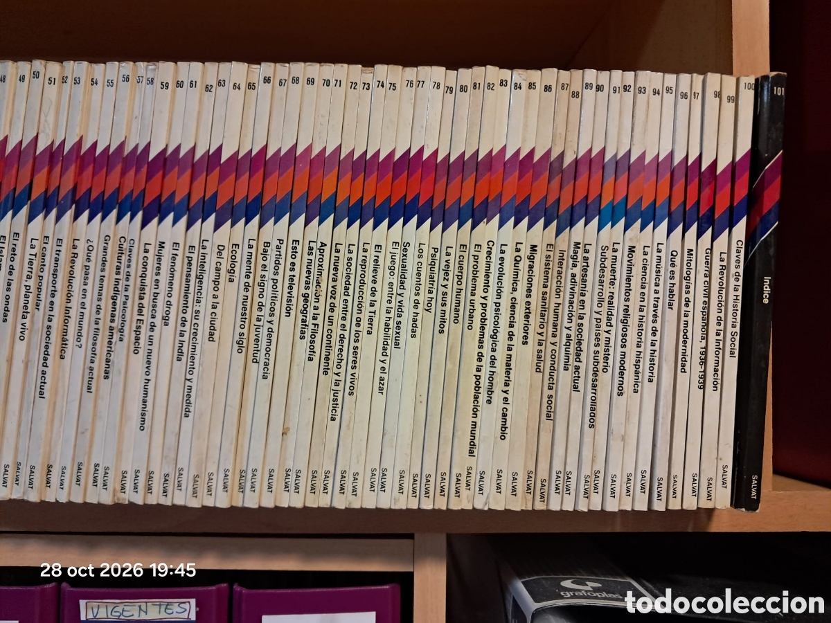 books: Colecci&oacute;n completa, Temas Clave 100 libros m&aacute;s 1 de &iacute;ndice