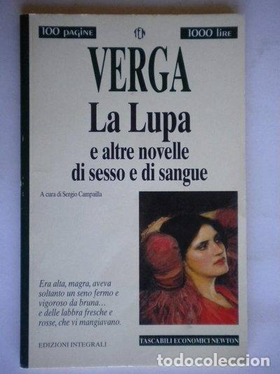 Libri di seconda mano: La lupa e altre novelle di sesso e di sangue- 9788881835171