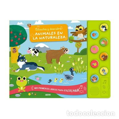 Libros: Escucha y descubre animales en la naturaleza- 9782733871126