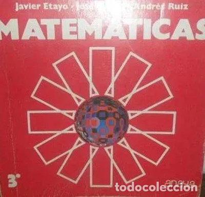 Libros: Matem&aacute;ticas 3&ordm;- 9788420718941 - Foto 1