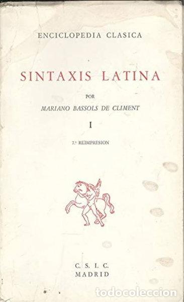 Libros: Sintaxis latina- 9788400038625 - Foto 1