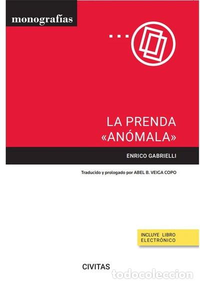 Libros: La prenda &rdquo;an&oacute;mala&rdquo;- 9788411622219 - Foto 1