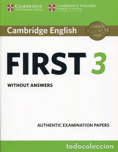 Libros: Cambridge English First 3 Student's Book without Answers- 9781108433723