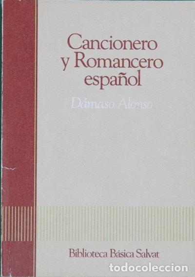 Libros: Cancionero y romancero espa&ntilde;ol- 9788434583016