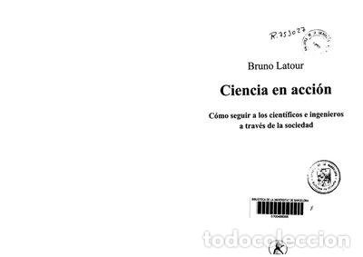 Libros: Ciencia en acci&oacute;n- 9788433550095 - Foto 1