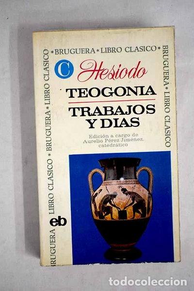 Libri di seconda mano: Teogon&iacute;a. Trabajos y d&iacute;as- 9788402042804
