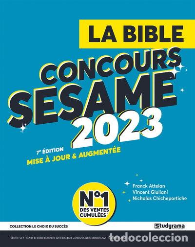 Libros: La bible concours SESAME 2023- 9782759050413