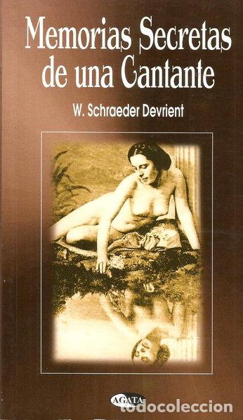 Libros: Memorias Secretas de una Cantante- 9788482380100