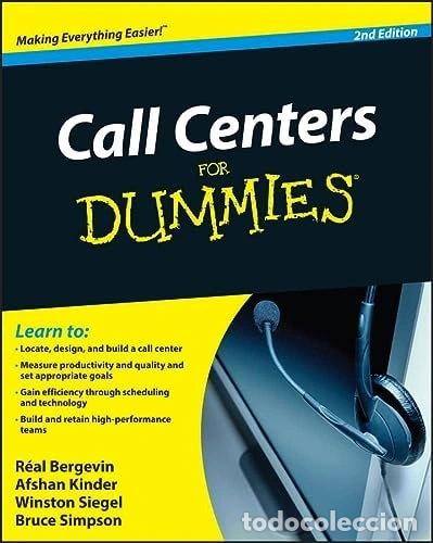 Libros: Call Centers For Dummies- 9780470677438