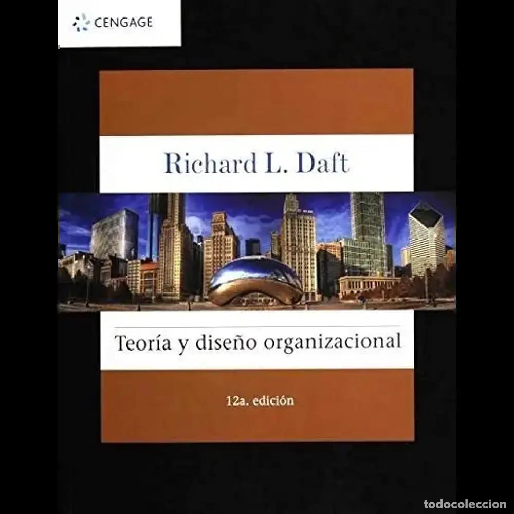 Libros: Teor&iacute;&aacute; y dise&ntilde;o organizacional - Richard L. Daft
