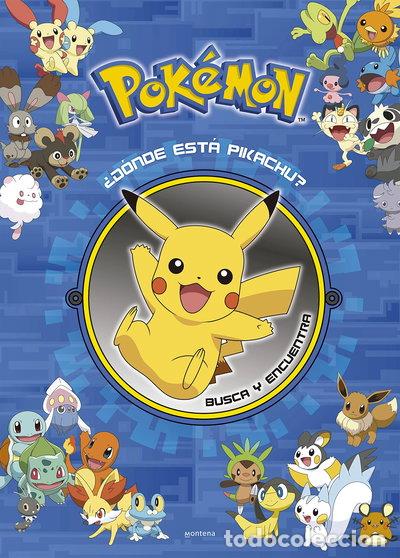 B&uuml;cher: &iquest;D&oacute;nde est&aacute; Pikachu? Busca y encuentra- 9788419357748