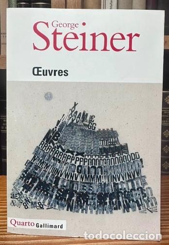 Libros: OEUVRES. Sous la direction de Pierre-Emmanuel Dauzat - STEINER, George - Foto 1