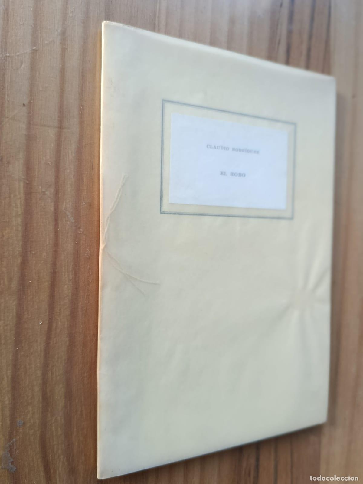 Libros: EL ROBO - CLAUDIO RODR&Iacute;GUEZ - Foto 1