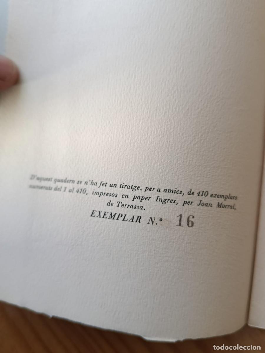 Libros: QUADERN DE BARCELONA - RAFAEL SANTOS TORROELLA - Foto 2